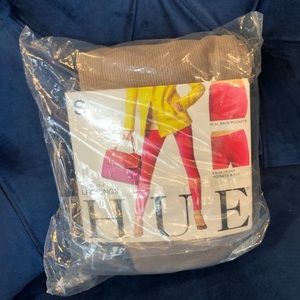HUE taupe corduroy leggings